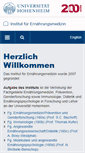 Mobile Screenshot of ernaehrungsmed.uni-hohenheim.de