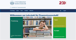 Desktop Screenshot of fiwi.uni-hohenheim.de