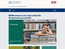 Tablet Screenshot of fiwi.uni-hohenheim.de