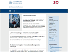 Tablet Screenshot of evtheologie.uni-hohenheim.de